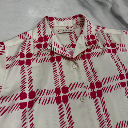 Marni X Uniqlo Open Color Button Up Shirt