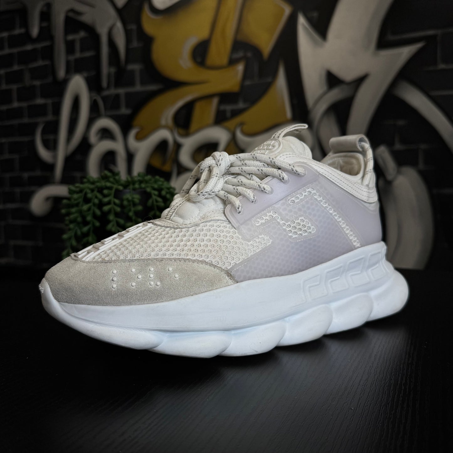 Versace Chain Reaction White