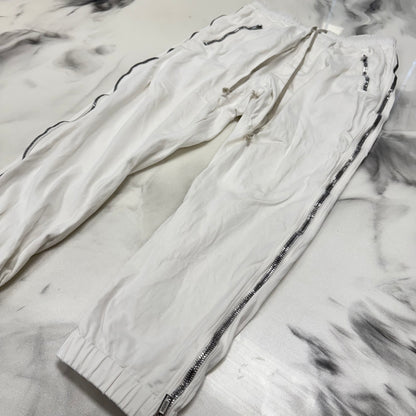 Rick Owens Tecuatl Side Zip Pants White