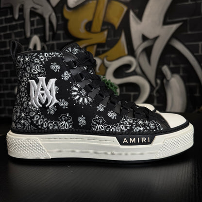 Amiri MA Logo Court High Bandana Black