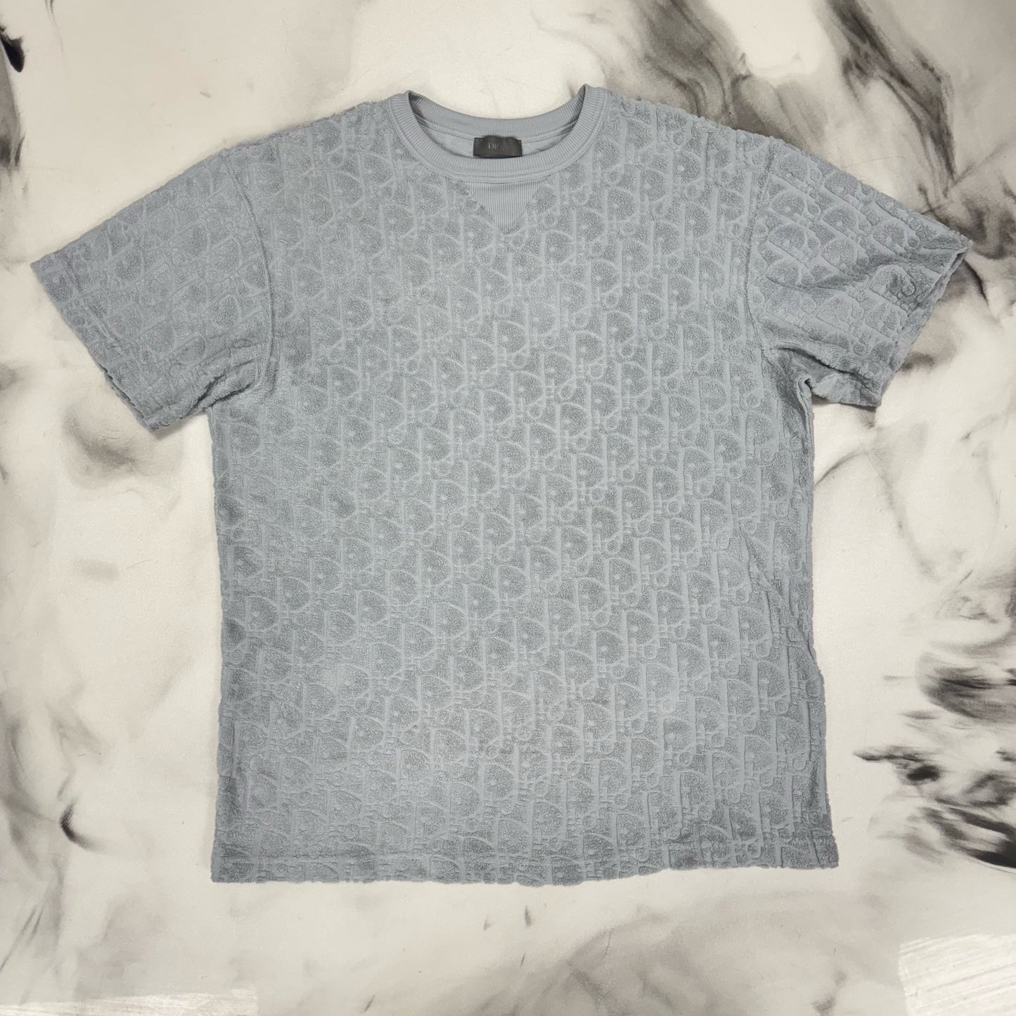 Dior Towel Tee Grey