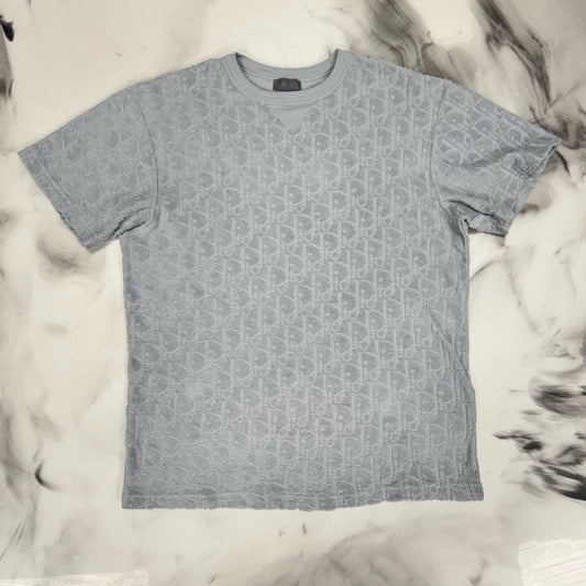 Dior Towel Tee Grey