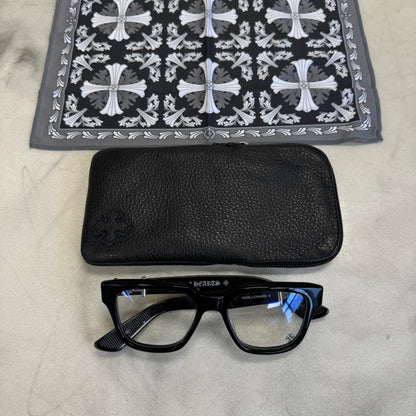Chrome Hearts Vagillionaire II Black/Silver Glasses