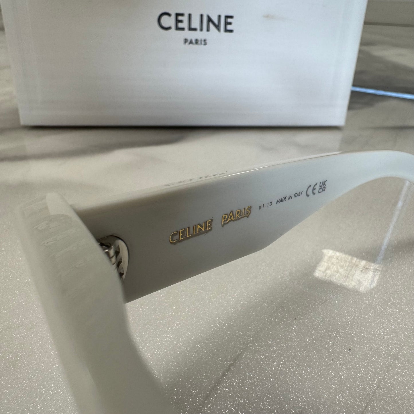 Celine Sunglasses White