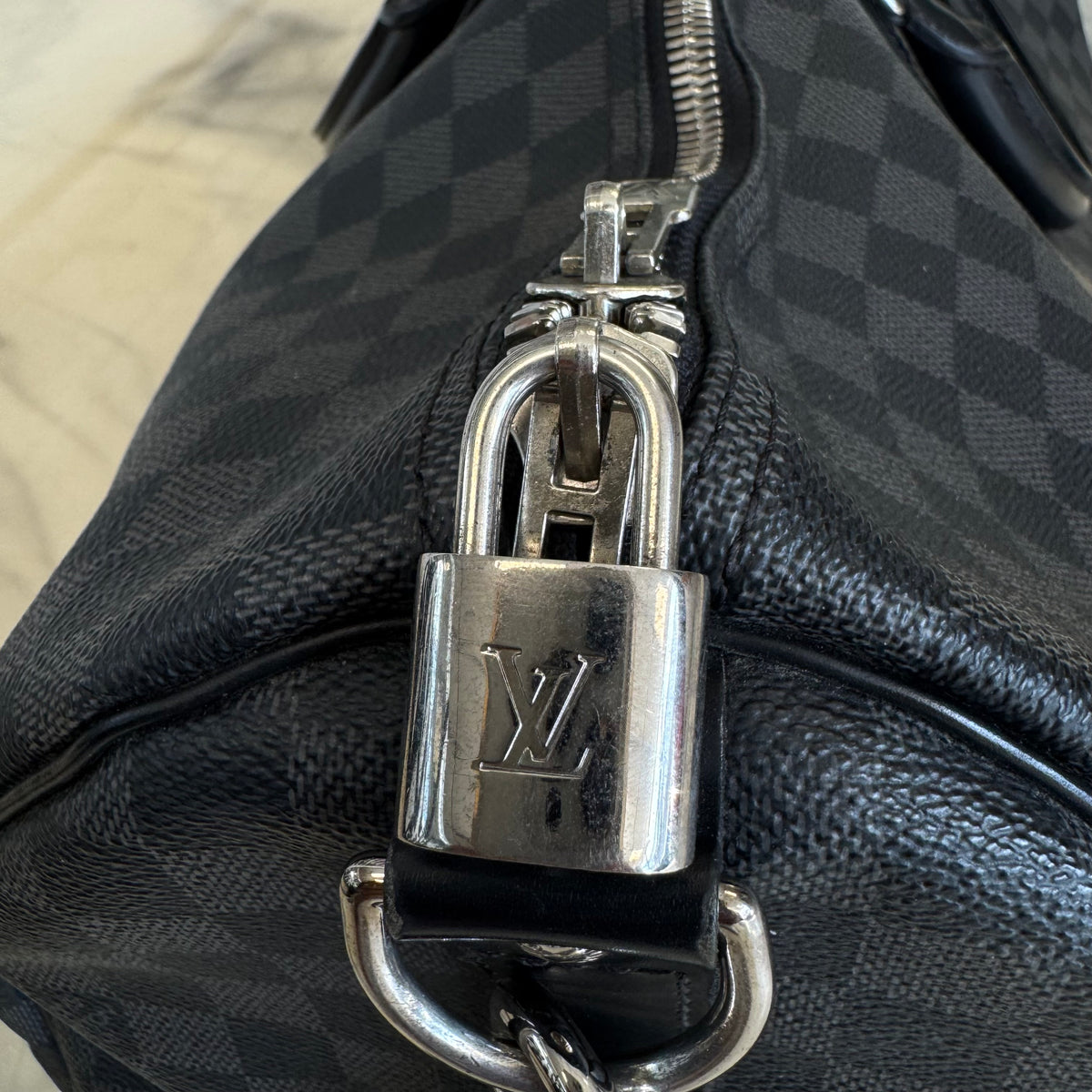 Louis Vuitton Keepall 55 Damier Graphite