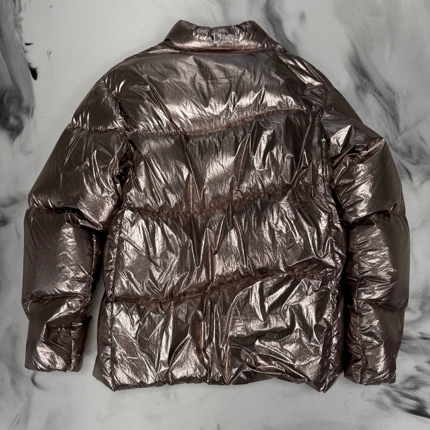 Dime Metallic Puffer Jacket
