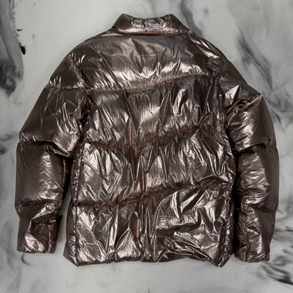 Dime Metallic Puffer Jacket