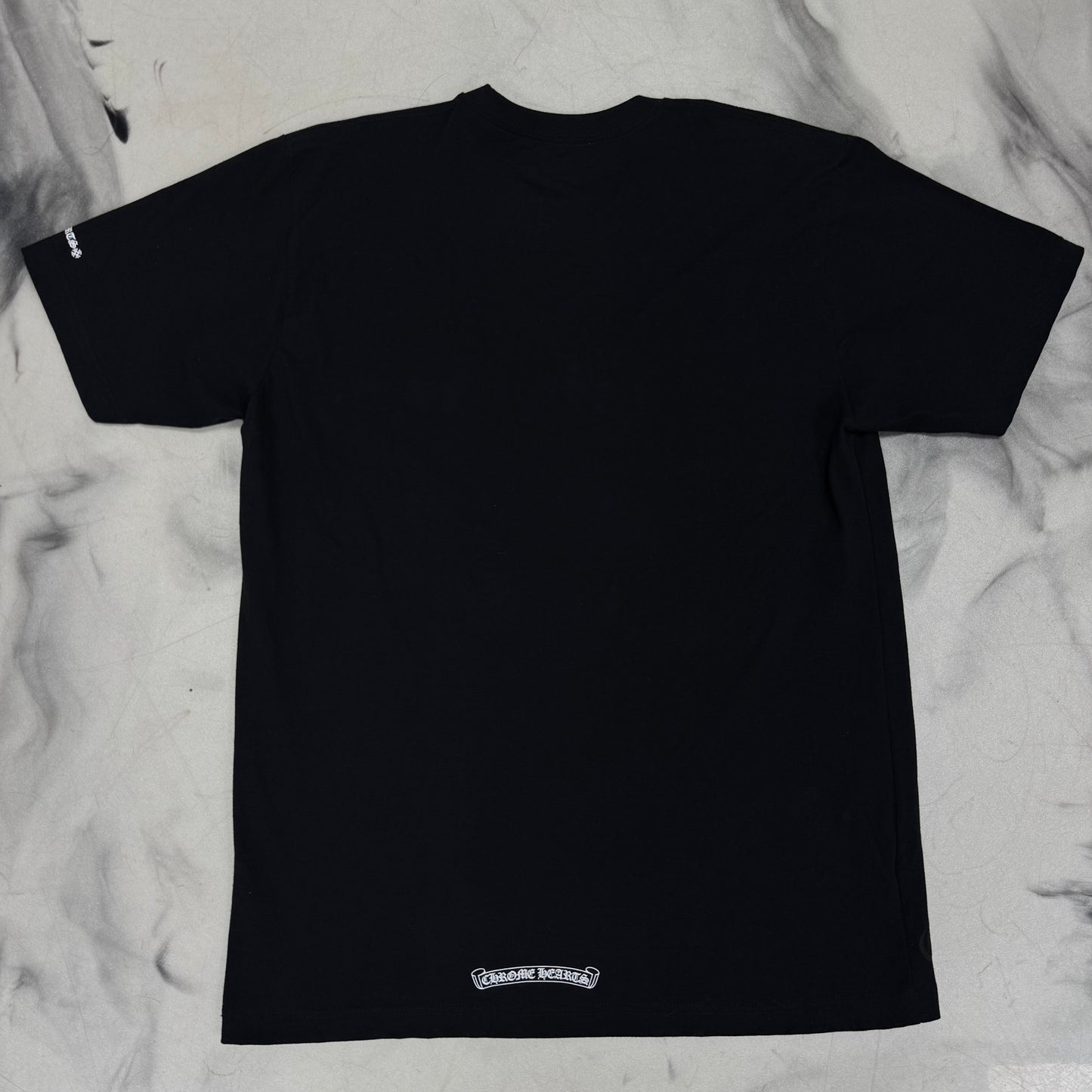 Chrome Hearts Neck Logo Tee Black
