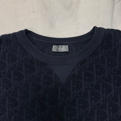 Dior Towel Tee Dark Navy