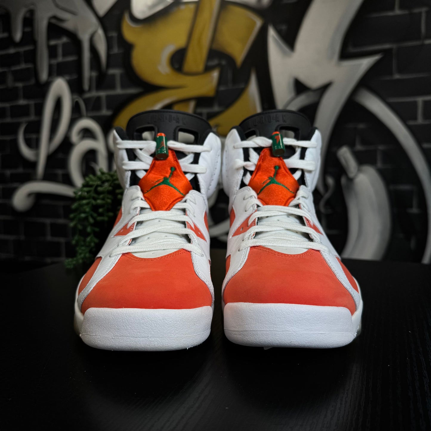 Jordan 6 Gatorade White Orange