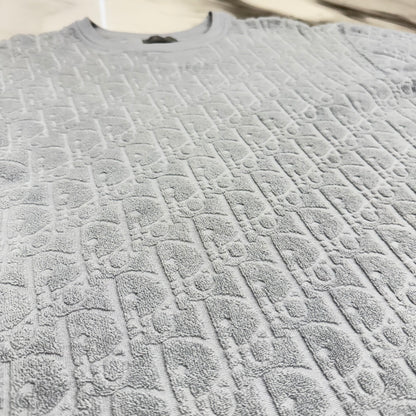 Dior Towel Tee Grey