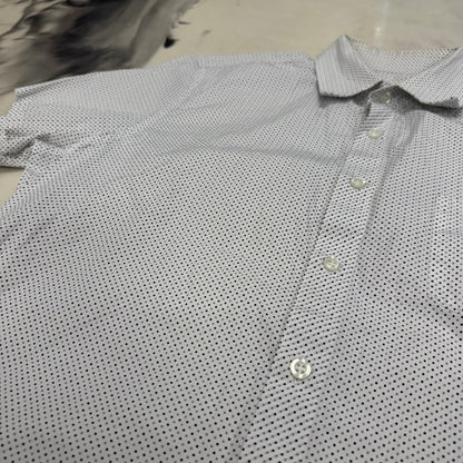 Prada Button Up Shirt Light Grey