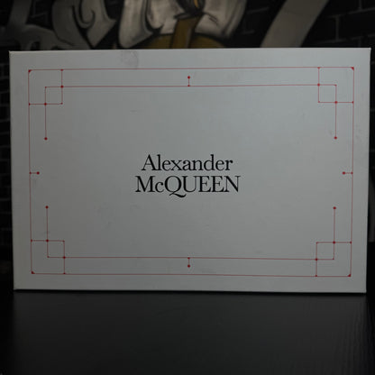 Alexander Mcqueen Oversized Sneakers Crocodile Blue