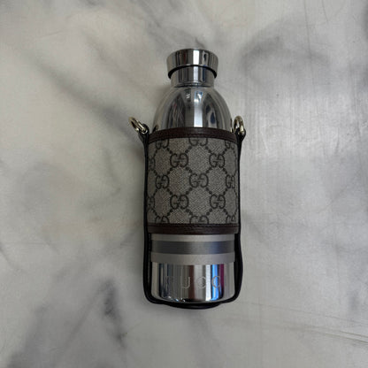 Gucci Steel Bottle With Fabric Holder