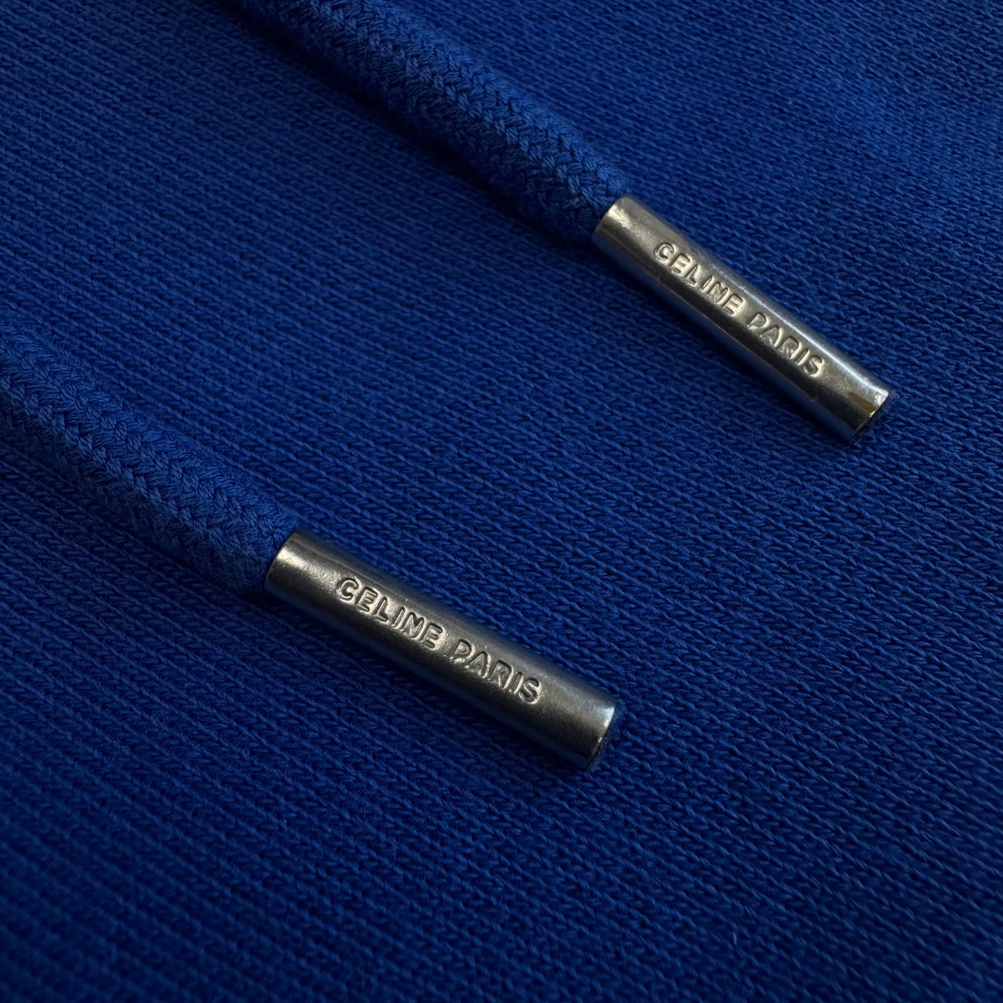 Celine Hoodie Hood Logo Blue