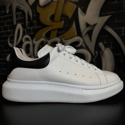 Alexander McQueen Oversized Sneaker Black Heel