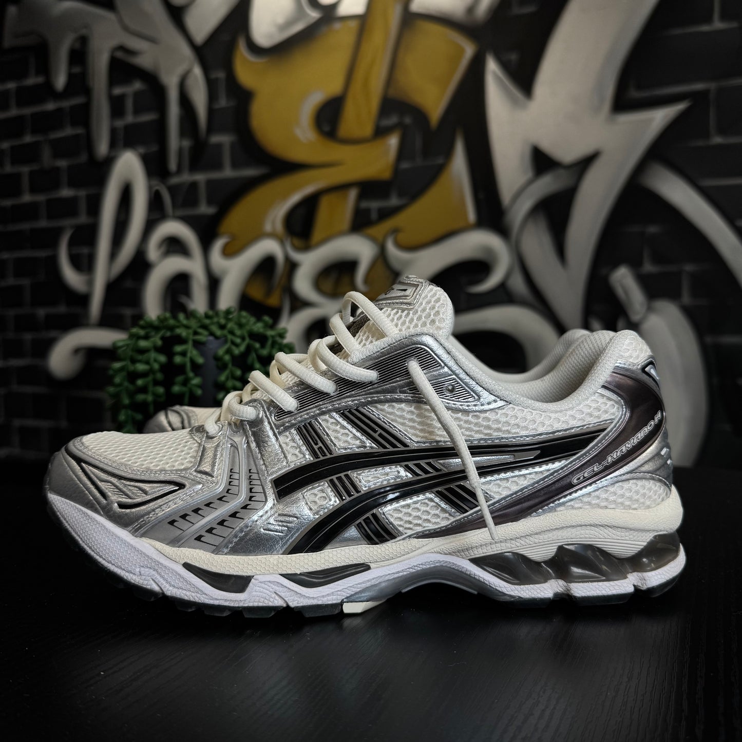 Asics Gel Kayano 14 Cream Black