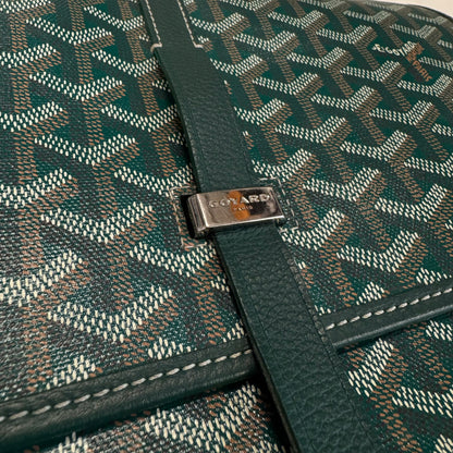 Goyard Belvedere MM Green Messenger Bag