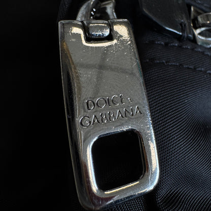 Dolce & Gabbana Nylon Belt Bag Black