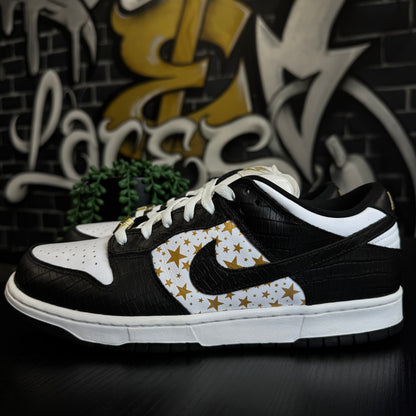 Nike SB Dunk Low Supreme Stars Black