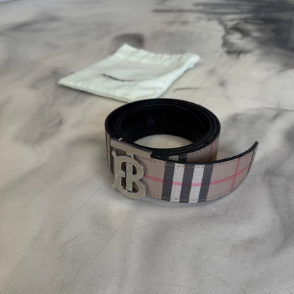 Burberry Check Belt