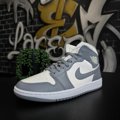 Jordan 1 Mid Stealth Grey