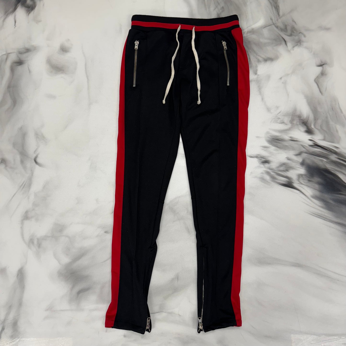 MNML Track Pants Red Stripe