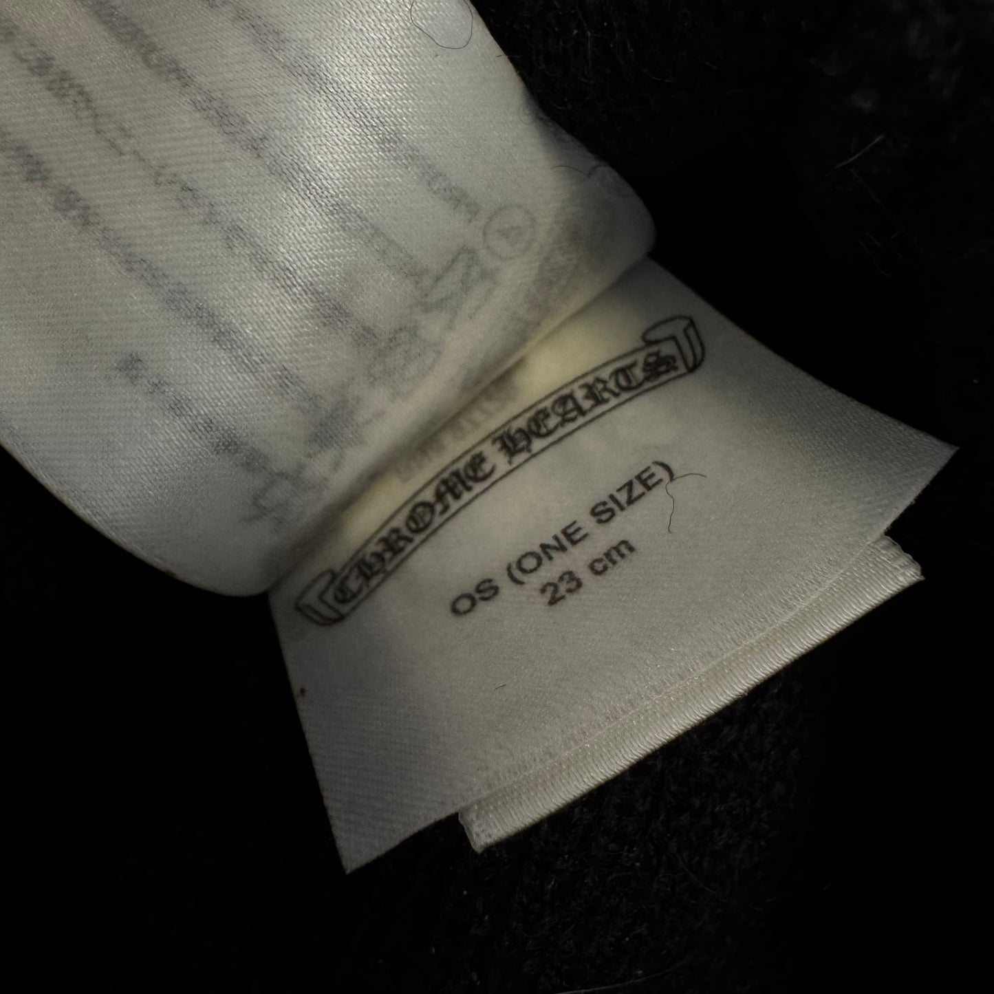 Chrome Hearts Horseshoe Beanie Black