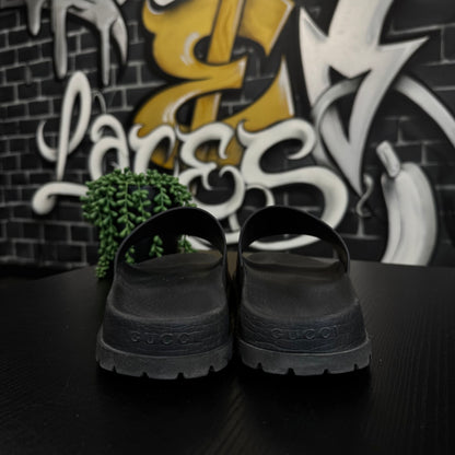 Gucci Trek Slides Black