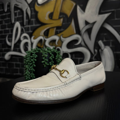 Gucci Loafers Cream/Brown