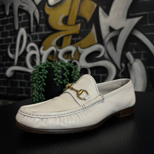 Gucci Loafers Cream/Brown
