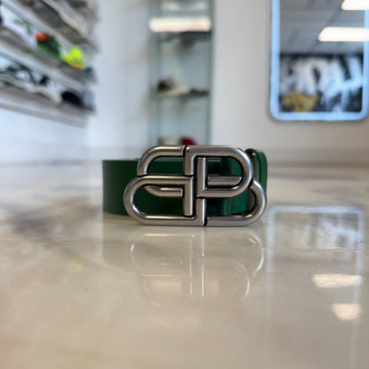 Balenciaga BB Belt Green