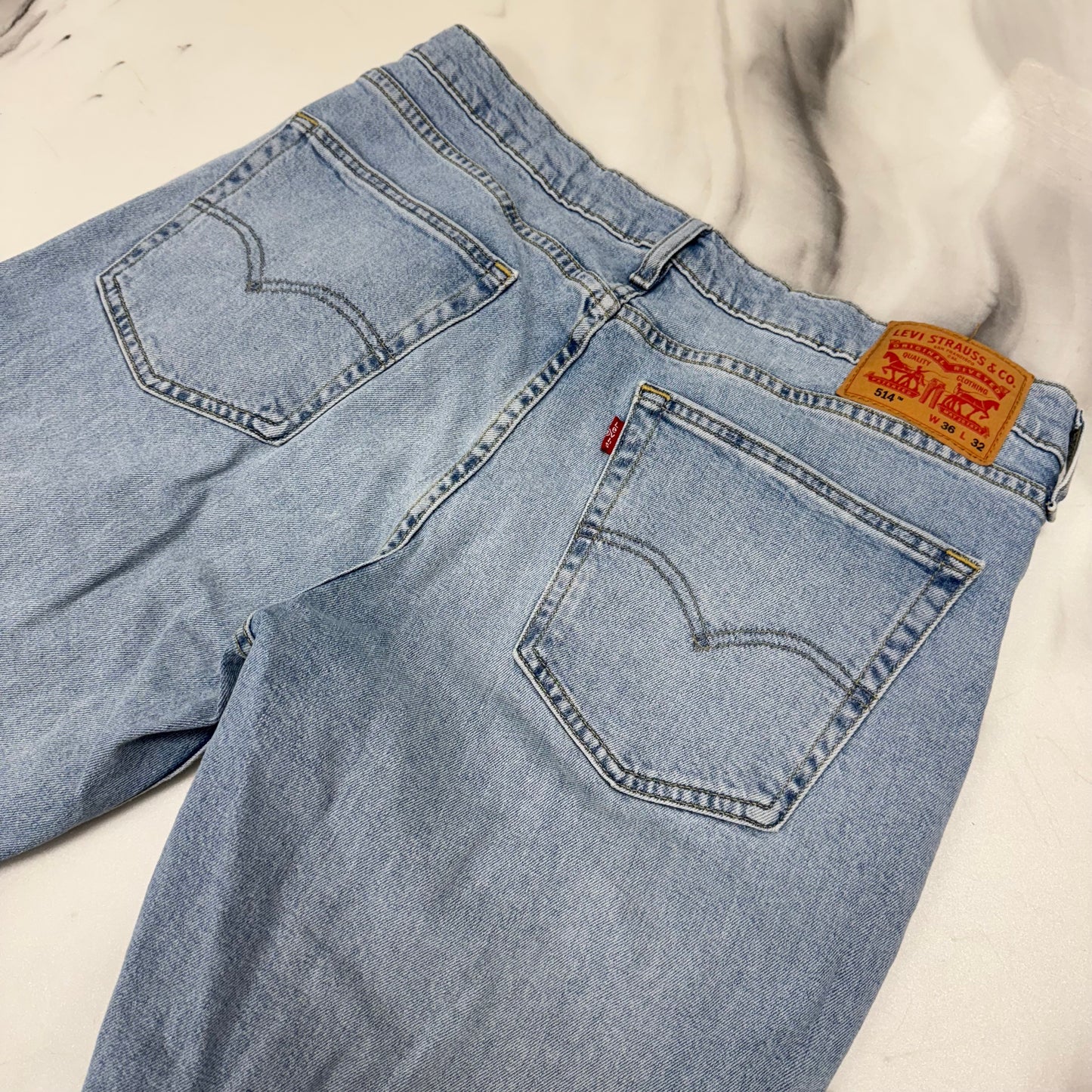 Levi's 514 Blue Jeans