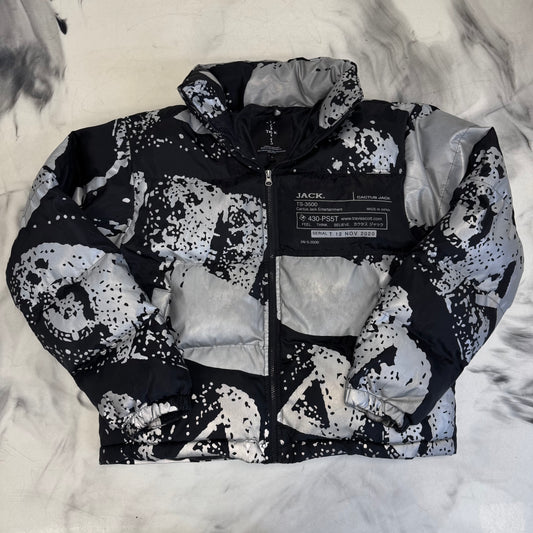 Cactus Jack Reflective Puffer Jacket
