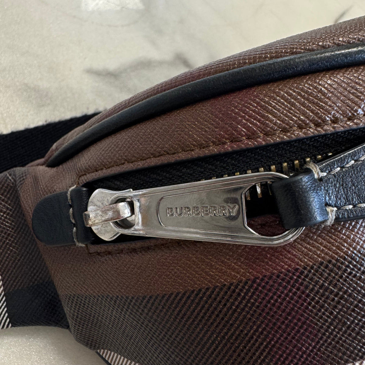 Burberry Check Belt Bag