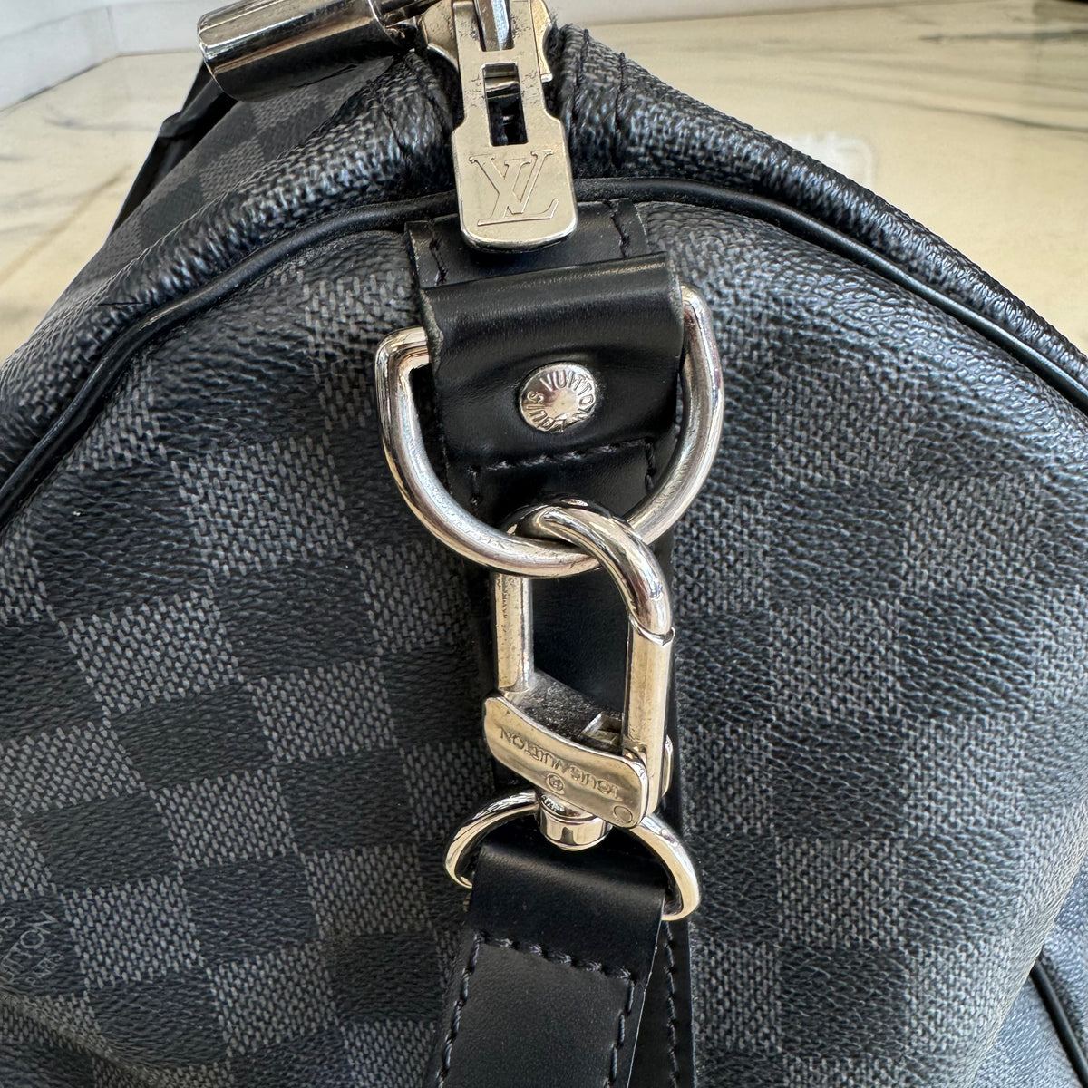 Louis Vuitton Keepall 55 Damier Graphite