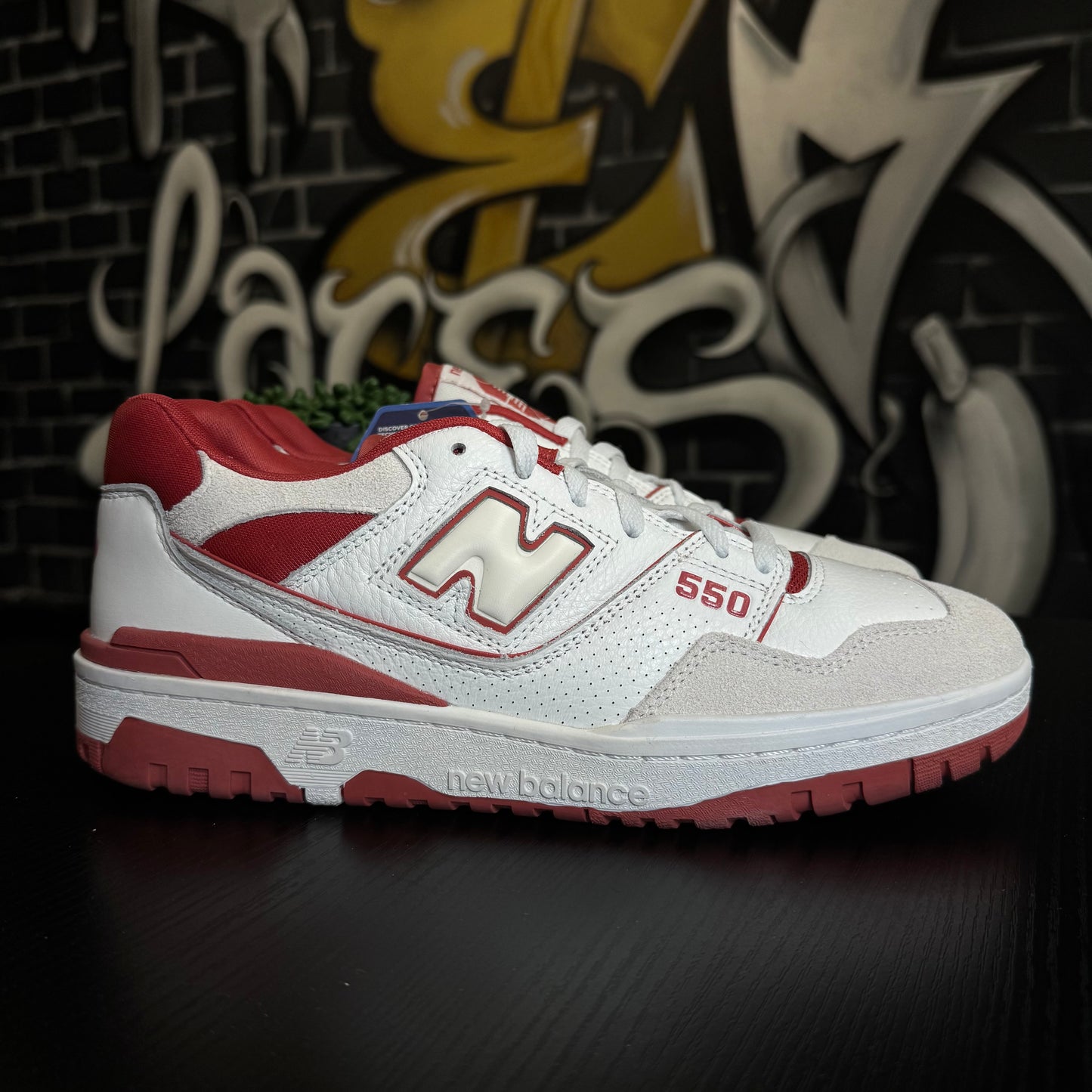 New Balance 550 Brick Red