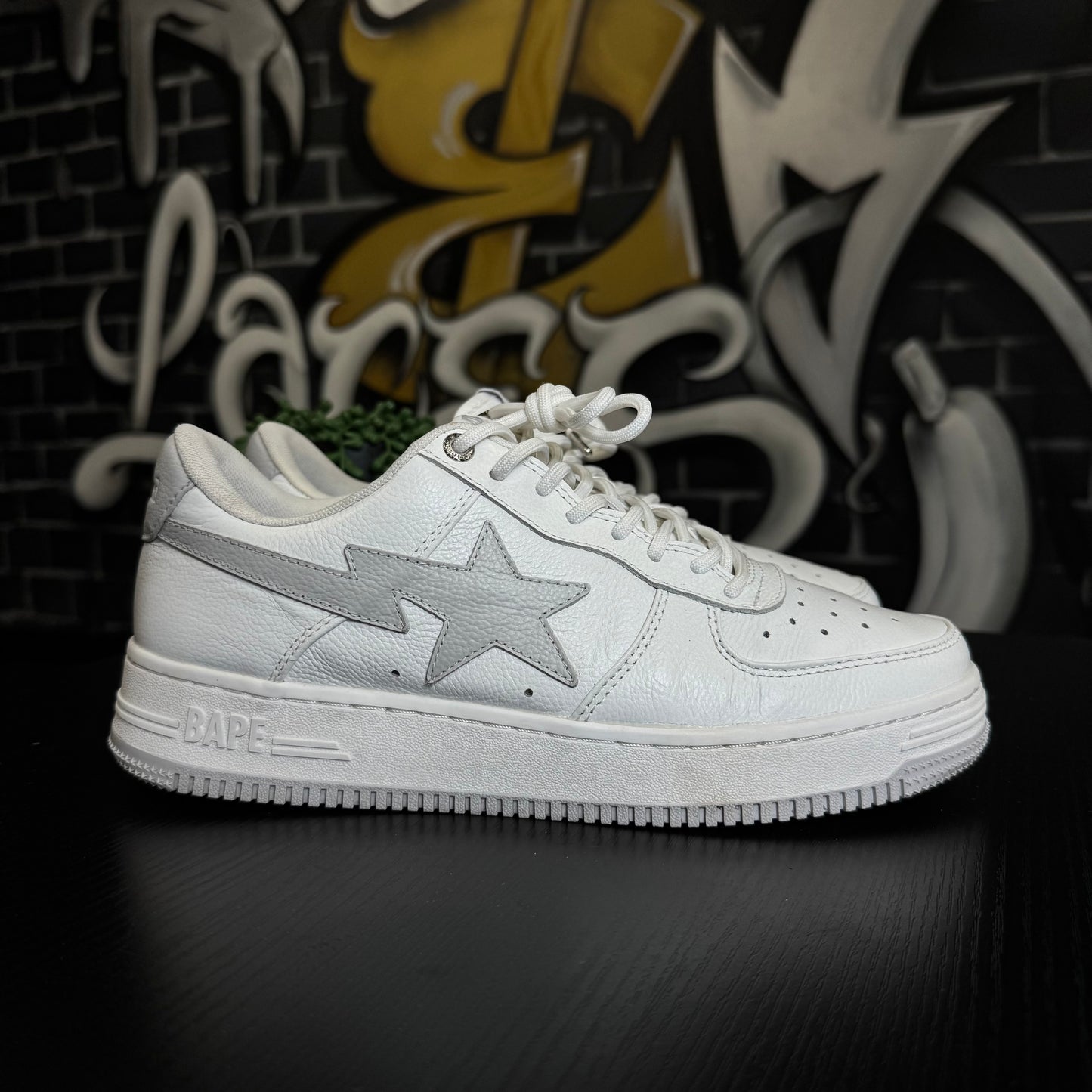 Bapesta JJJJound White Grey