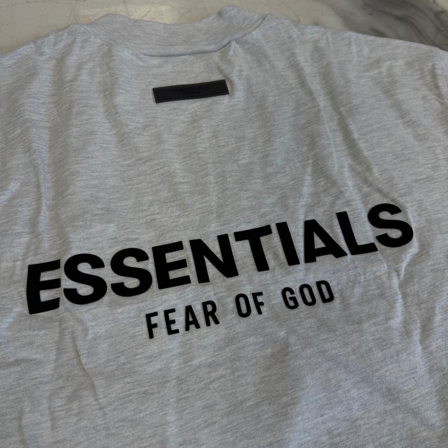 Essentials Light Oatmeal Tee