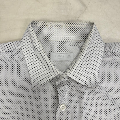 Prada Button Up Shirt Light Grey