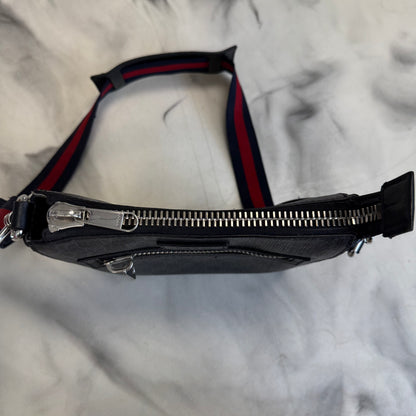 Gucci GG Supreme Messenger Bag Black