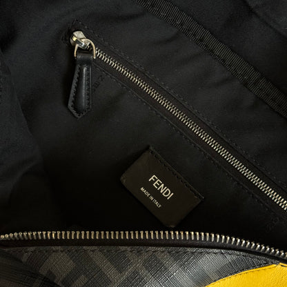 Fendi Zucca Monogram Belt Bag Black