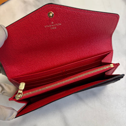 Louis Vuitton Sarah Wallet Poppy Monogram