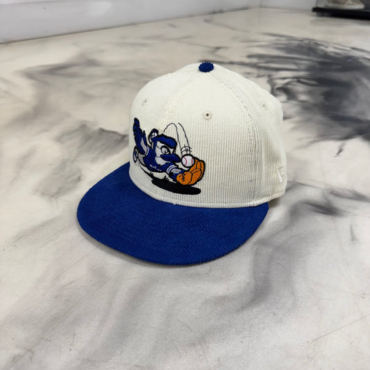 Blue Jays Corduroy Fitted Hat Cream/Blue