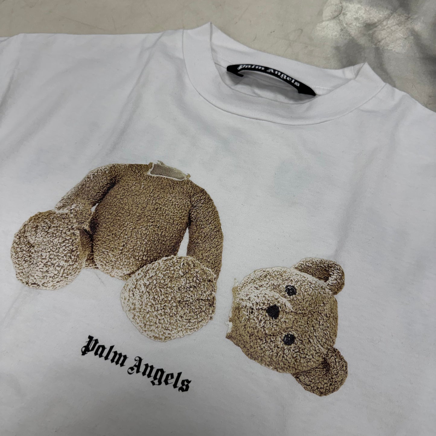 Palm Angels Kill The Bear Tee White