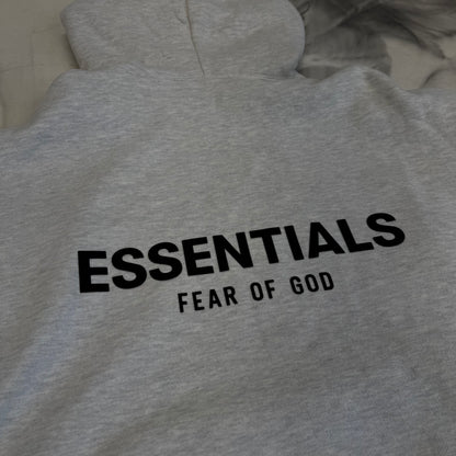 Essentials Light Oatmeal Hoodie