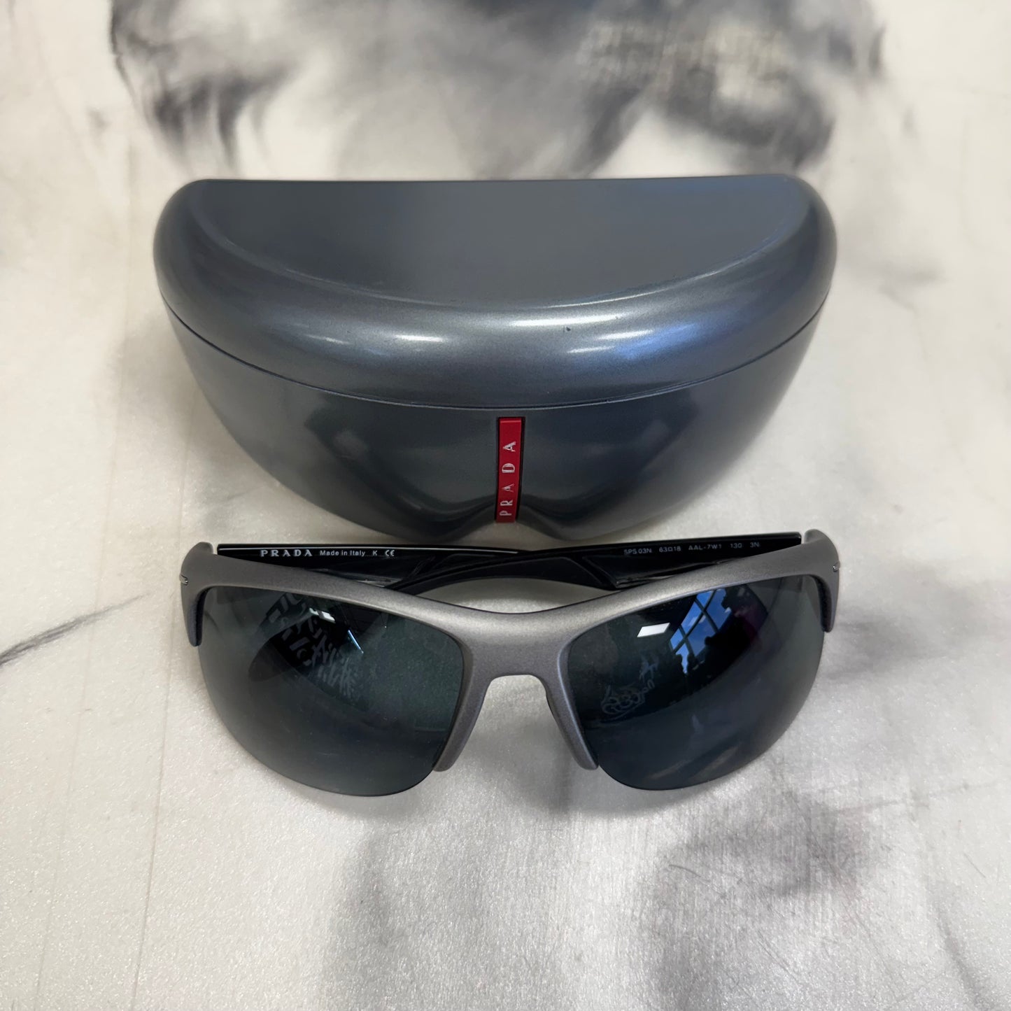 Prada Linea Rossa Sport Sunglasses Grey