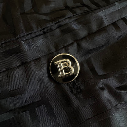Balmain Monogram Lounge Pants Black
