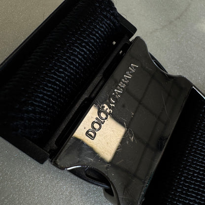 Dolce & Gabbana Nylon Belt Bag Black
