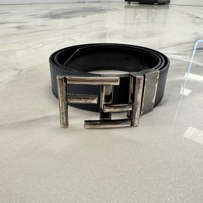 Fendi Reversible Belt Blue/Black